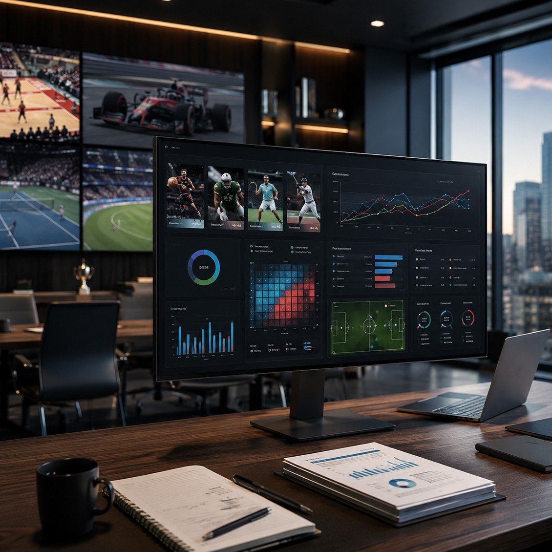 Mosaic Software AI Sports Management Platform - Analytics Dashboard